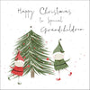 Hand Crafted - Happy Christmas to special Grandchildren Card