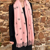 Honey Bee Scarf Pink