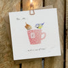 Ginger Betty Cup Of Tea Card