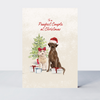 Pawfect Christmas Pawfect Couple Card