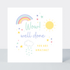 Rainbows Well Done Card