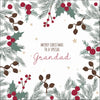 Hand Crafted - Special Grandad Christmas Card