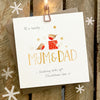 Ginger Betty Lovely Mum & Dad Christmas Card